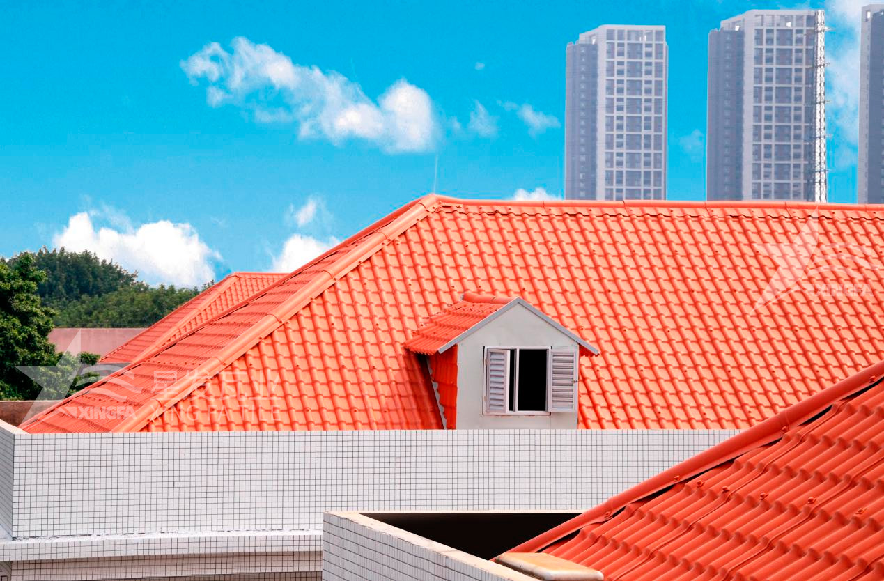 屋面建材首選--合成樹脂瓦，都用在哪里了？