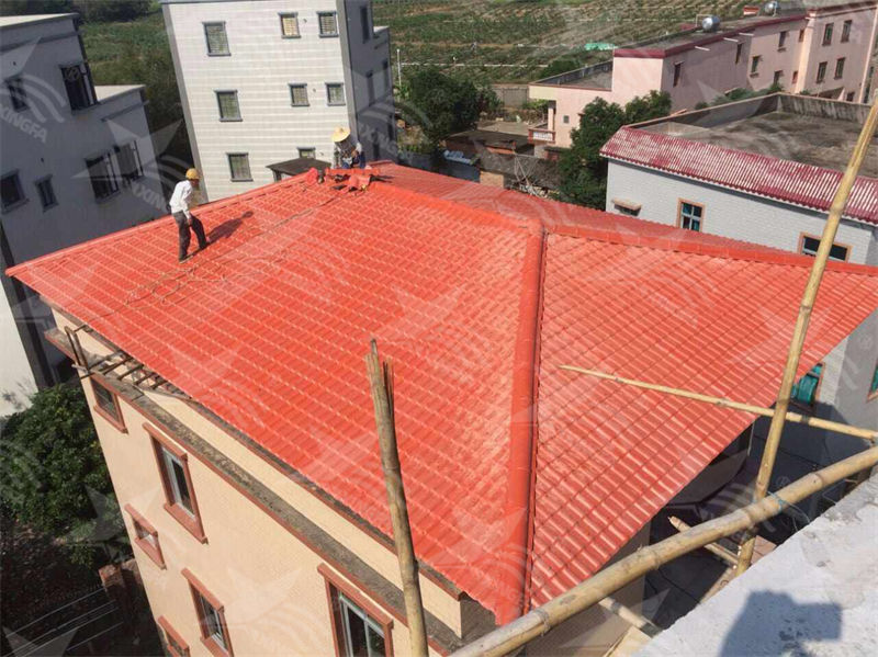 探秘農(nóng)村自建房建房利器！樹脂瓦多少錢一平，合成樹脂瓦價格揭秘！